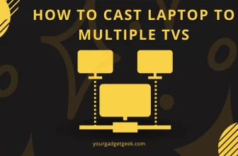 How to cast laptop to multiple tvs